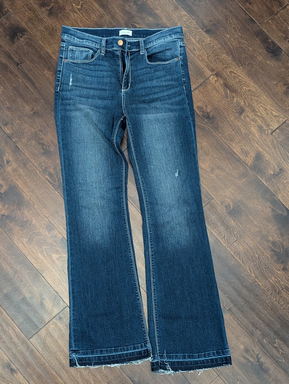 NWOT Sneak Peek Women's Dark Blue Flare Jeans